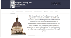 Desktop Screenshot of bcbfoundation.org