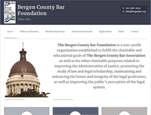 Tablet Screenshot of bcbfoundation.org